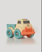 Bej Sesli ve Işıklı Minik Pikap - 4