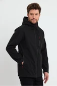 Store Erkek Polar Softshell Mont Su Geçirmez 3 Cepli Outdoor Spor Ceket - 2