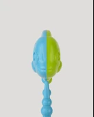 Çift Renkli Balık Çıngırak Mavi - 3