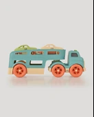 Turkuaz Sesli ve Işıklı Taşıyıcı Tır thumbnail 2