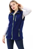 Store Kadın Polar Yelek Tam Fermuarlı Outdoor Spor Yelek 3cepli - 8