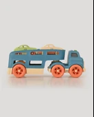 Mavi Sesli ve Işıklı Taşıyıcı Tır thumbnail 2