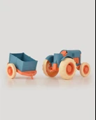 Oyuncak Açık Mavi Traktör thumbnail 2