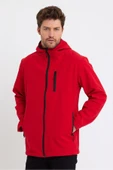 Store Erkek Polar Softshell Mont Su Geçirmez 3 Cepli Outdoor Spor Ceket - 11