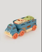 Mavi Sesli ve Işıklı Taşıyıcı Tır thumbnail 6