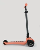 Let's Ride Two Işıklı Katlanabilir 3 Tekerlekli Scooter Somon thumbnail 2