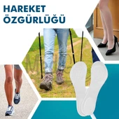 MG12 - Topuklu Ayakkabı Ve Babet Yapışkanlı Jel Iç Tabanlık | Yumuşak, Kayma Önleyici Yastıklama - 5