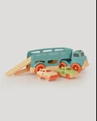 Turkuaz Sesli ve Işıklı Taşıyıcı Tır thumbnail 4