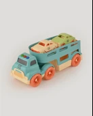 Turkuaz Sesli ve Işıklı Taşıyıcı Tır thumbnail 8