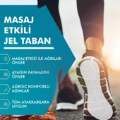 MG12 - Topuklu Ayakkabı Ve Babet Yapışkanlı Jel Iç Tabanlık | Yumuşak, Kayma Önleyici Yastıklama - 7