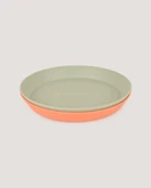 2'li Yuvarlak Tabak Sage Green-Peach - 2