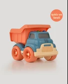 Turkuaz Sesli ve Işıklı Minik Kamyon thumbnail 1