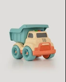 Bej Sesli ve Işıklı Minik Kamyon - 3