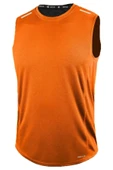 Erkek Nem Emici Hızlı Kuruma Atletik Teknik Performans Sporcu Sıfır Kol T-shirt DRIFIT-SIFIRKOL - 10