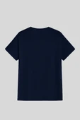 Erkek %100 Pamuk Slim Fit Dar Kesim Bisiklet Yaka BasicTişört BASIC-TSHIRT - 8