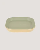 Kare Bebek Mama Tabağı 2'li  Sage Green - Vanillia - 1