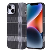 iPhone 13 Kılıf Magsafe Şarj Özellikli Karbon Fiber Görünümlü Nekst Kılıf thumbnail 3