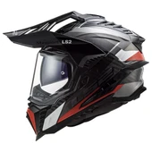 LS2 EXPLORER C KARBON FRONTIER TITANIUM- KASK - 2