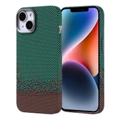 iPhone 13 Kılıf Magsafe Şarj Özellikli Karbon Fiber Görünümlü Nekst Kılıf thumbnail 4