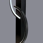 Spira LED Siyah Aplik - 6