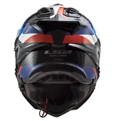 LS2 EXPLORER C KARBON FRONTIER SİYAH-MAVİ KASK - 5