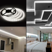 Cata CT 4480 10 Çip Beyaz İç Mekan Şerit Led 5m Aydınlatma - 4