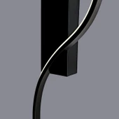 Spira LED Siyah Aplik - 5