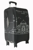(My#119 Ayasofya / Hagia Sophia 1) VALİZLER İÇİN KILIF SETİ (KABİN ORTA VE BÜYÜK) - 5