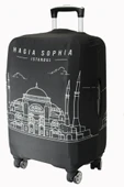 (My#119 Ayasofya / Hagia Sophia 1) VALİZLER İÇİN KILIF SETİ (KABİN ORTA VE BÜYÜK) - 3