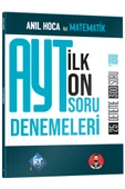 Anıl Hoca İle Matematik AYT İlk 10 Soru Denemeleri KR Akademi Yayınları - 1