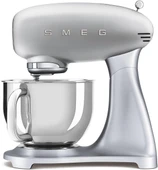 Smeg SMF02BLEU Retro Gümüş 800 W 4.8 lt Hamur Yoğurma Makinesi - 1