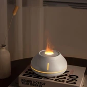Ev, ofis, çocuk odası için uygun, nefes açan 130ml ışıklı aroma yayıcı buhar makinesi nemlendirici. - 1