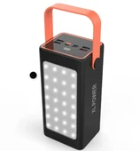 70,000Mah Kablolu Dijital Göstergeli Gerçek 70.000 Mah Garantili Işıklı Kamp İçi Uygun powerbank - 1