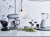 Smeg SMF02BLEU Retro Gümüş 800 W 4.8 lt Hamur Yoğurma Makinesi - 3