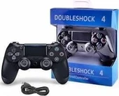 Ps4 Siyah Doubleshock Wireless Gamepad Joystick Kablosuz Ps4 Oyun Kolu - 3