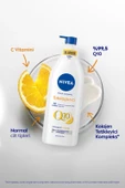 NIVEA Q10 Sıkılaştırıcı Vücut Losyonu 400ml, 10 Günde Sıkılaş, C Vitamini, Nemlendirici, Normal Ciltler thumbnail 4