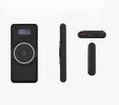 PW1 1XUSB PD 22.5W, Kablosuz 15W Micro, Type-C, Lightning Kablolu Hızlı Şarj 10,000mAh Powerbank thumbnail 1