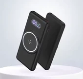 PW1 1XUSB PD 22.5W, Kablosuz 15W Micro, Type-C, Lightning Kablolu Hızlı Şarj 10,000mAh Powerbank thumbnail 2