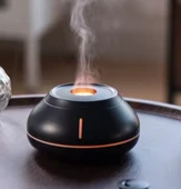 130ML Işıklı Aromaterapi Hava Nemlendirici, Ultrasonik Buhar, LED Gece Lambası ve Nemlendirme. thumbnail 3