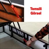 Plastik Baza Kilidi Baza Kapanma Önleyici Güvenlik Önlem 1 Çift Sağ Sol Takım Aparat Kilit thumbnail 2