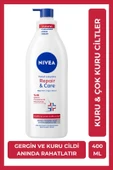 NIVEA Repair&care Yoğun Bakım Derinlemesine Nemlendirici Vücut Losyonu, 72 Saat Koruyucu,çok Kuru Ciltler thumbnail 1