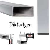 Sandalye Masa Sehpa Ayak Tapası Tıpa Papuç Takoz Diktörtgen 20x30 mm Parke Zemin Koruyucu 12 Adet thumbnail 3