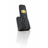 GIGASET A120 DECT TELSİZ TELEFON (SİYAH) 10 Saat Konuşma, 170 Saat Bekleme, 20 Kişilik Rehber - 1