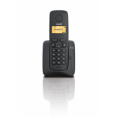 GIGASET A120 DECT TELSİZ TELEFON (SİYAH) 10 Saat Konuşma, 170 Saat Bekleme, 20 Kişilik Rehber - 2