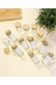 Arow Baharatlık Bambu Kapak Etiketli 12 Li Tr-6030 thumbnail 1