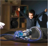 Smoby, 180917, FleXtreme Neon Oyun Seti, Yarı Saydam, Işıklı, 2.60m Uzunlukta Pist, Elektronik Tünel, Pilli, FleXtreme N - 5