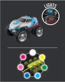 Smoby, 180917, FleXtreme Neon Oyun Seti, Yarı Saydam, Işıklı, 2.60m Uzunlukta Pist, Elektronik Tünel, Pilli, FleXtreme N - 3