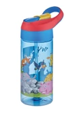 Vagonlife 500ml Tritan Kalın Pipetli Çocuk Okul Su Matarası Köpekli - 1
