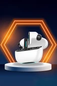 NewFace LS-518 AKTIF GÜRÜLTÜ ENGELLEYICI ÖZELLIKLI TWS AIR PODS KULAKLIK - BEYAZ-SIYAH 404118 - 2