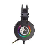 Gametech Strong PRO 7.1 RGB Oyuncu (Gaming) Kablolu Mikrofonlu Kulak Üstü Kulaklık - 2